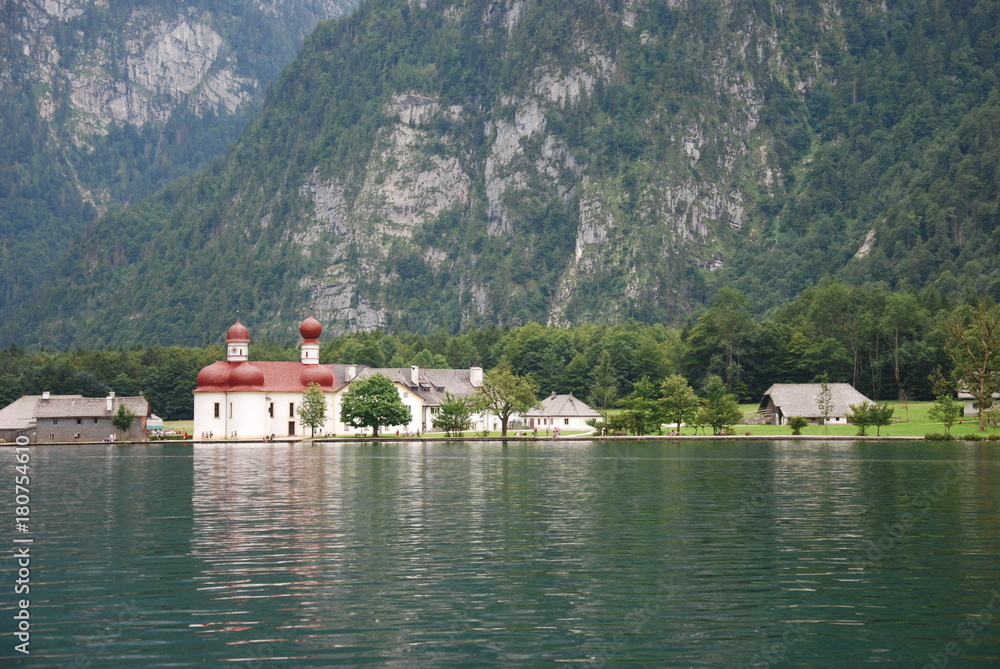 Naklejka premium Bavarian tour in summer