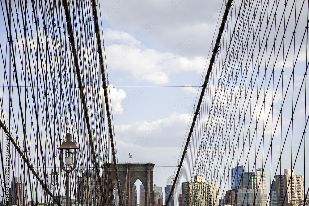 Obraz premium Brooklyn Bridge, New York, United States