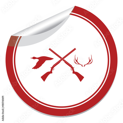 Hunting club logo icon