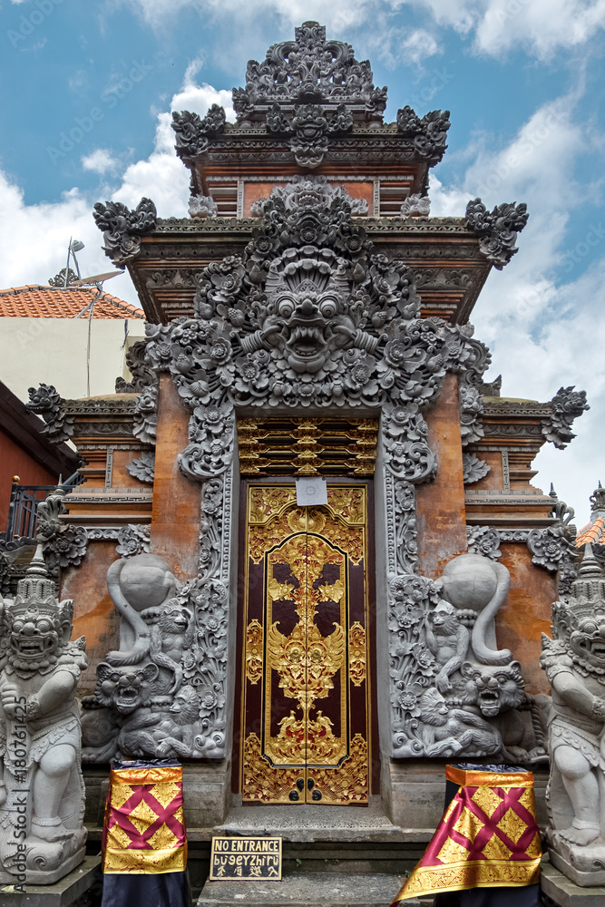 Pura Taman Saraswati (Ubud Water Palace). Temple in Bali, Indonesia