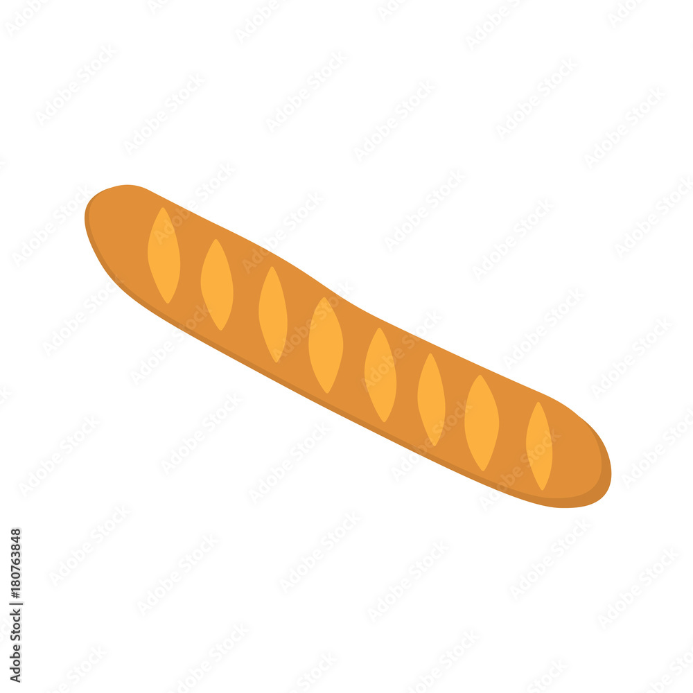 baguette icon- vector illustration baguette icon- vector illustration