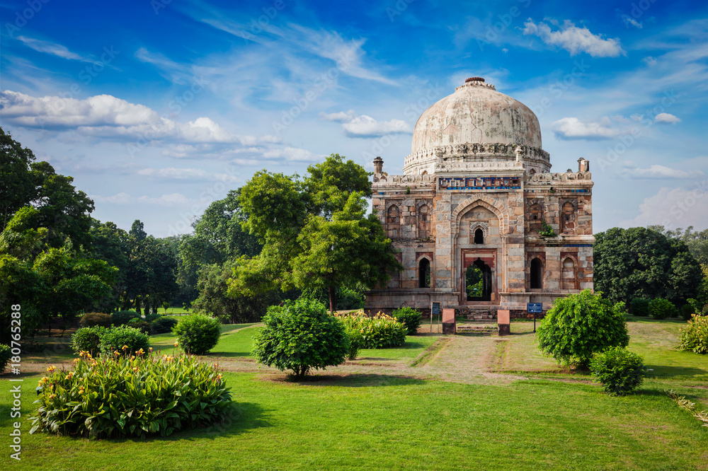 Lodi Gardens, Delhi, India Stock Photo Adobe Stock