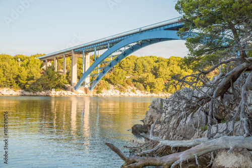 Most Morinje Brück in Dalmatien, Kroatien photo