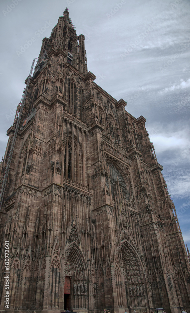 Cathédrale Notre-Dame de Strasbourg, Bas-Rhin, France