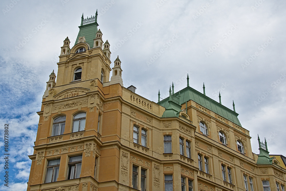 Fassade in Prag