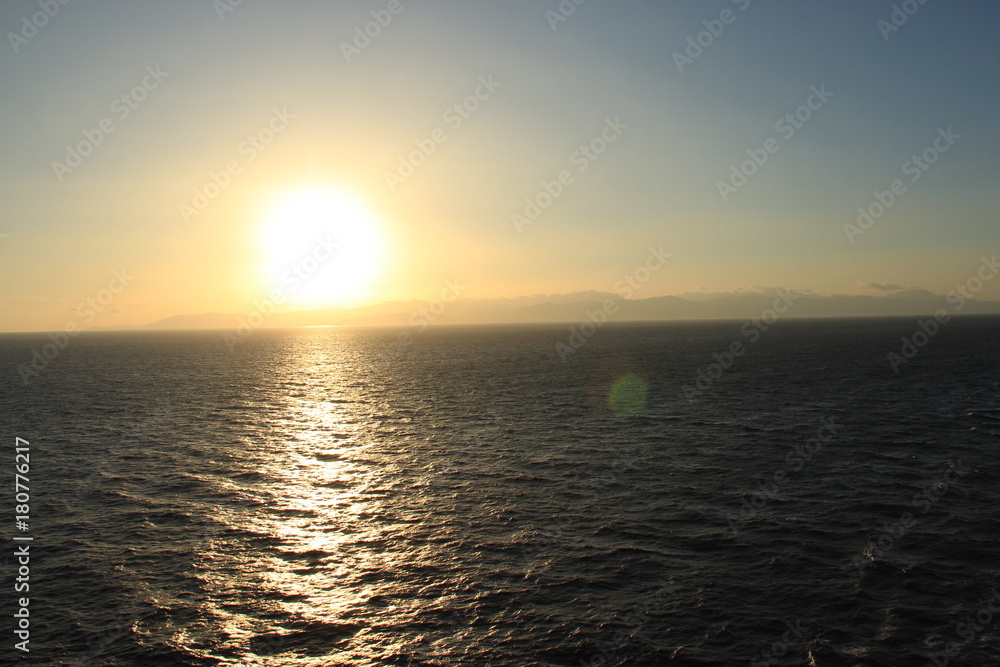 Obraz premium Coucher de soleil