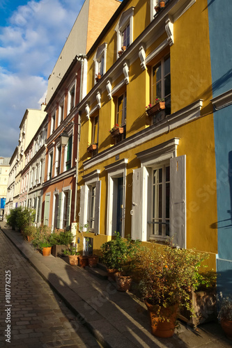 Rue Cremieux in the 12th Arrondissement is one of the prettiest residential streets in Paris.