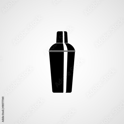 Cocktail shaker. Vector icon
