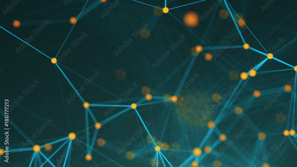 Abstract connection dots. Technology background. Digital illustration. Network concept 3d rendered Abstract connection dots. Technology background. Digital illustration. Network concept 3d rendered