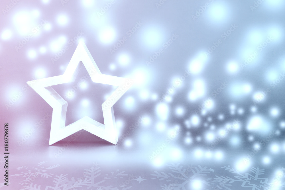 cheerful and gentle Christmas background with a star cheerful and gentle Christmas background with a star