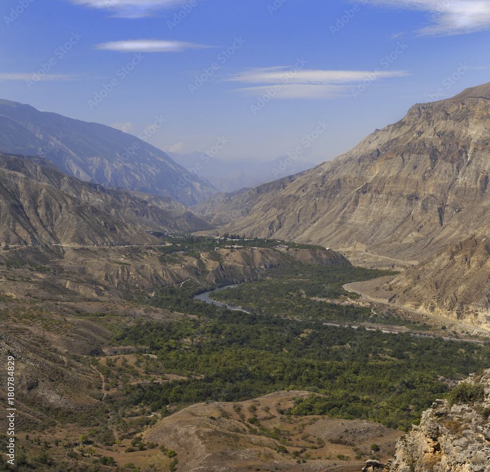 Fototapeta premium River in the Caucasus