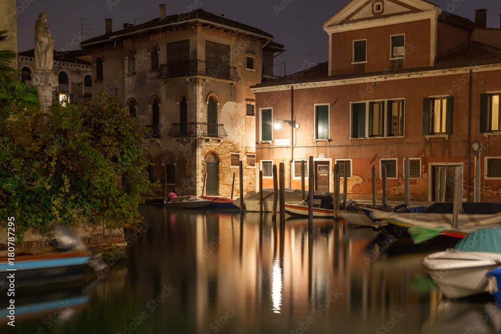 Kanal in Venedig, Italien 