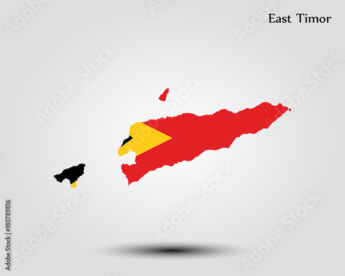 Map of East Timor