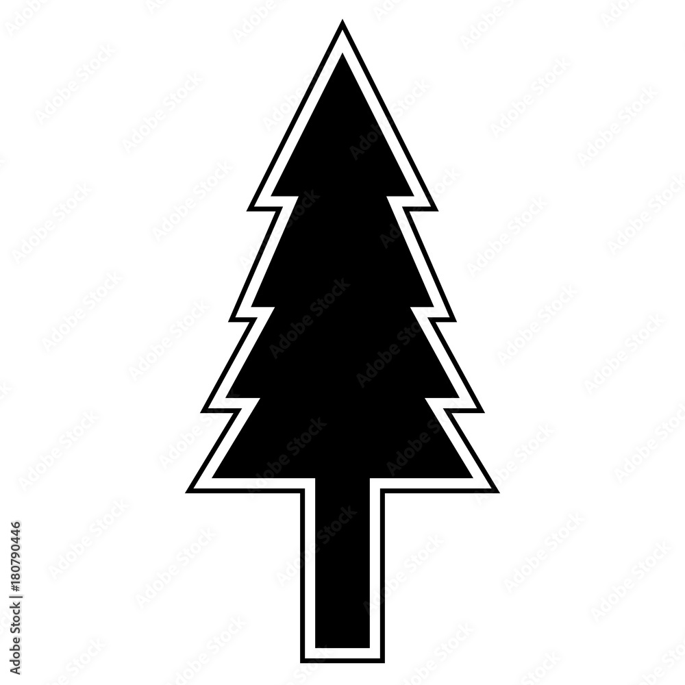 Christmas tree icon Christmas tree icon