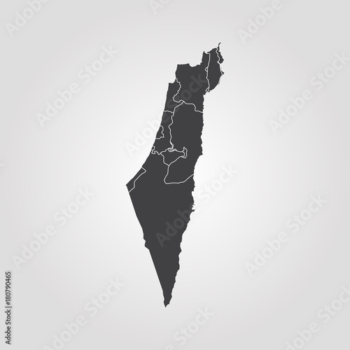 Map of Israel