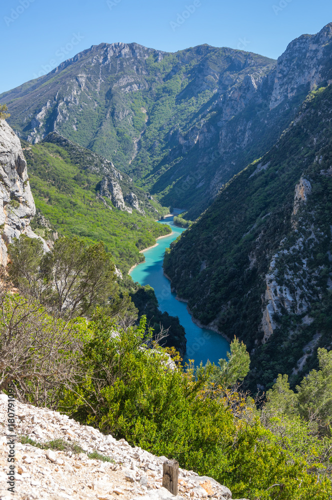 Gorge du Verdon in Provence Gorge du Verdon in Provence