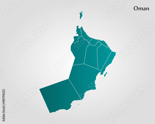 Map of Oman