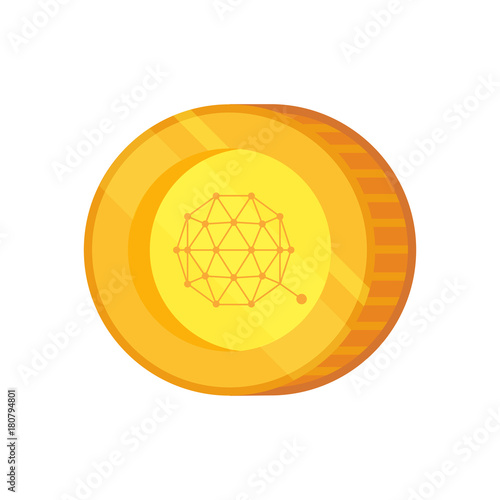 QTUM vector sign.