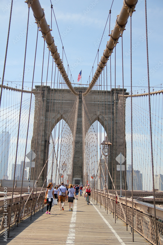 Obraz premium Brooklyn bridge New York