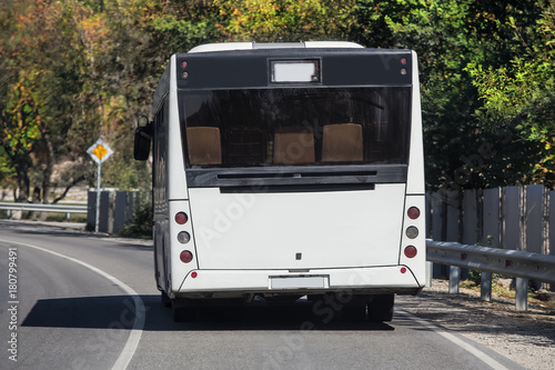 bus goes on the highway