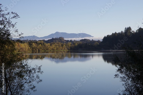 Riverfront Regional Park - two beautiful lakes for fishing, kayaking, canoeing and stand-up paddling. A trail loops around the larger lake, Lake Benoist, with beach on the Russian River, redwood.