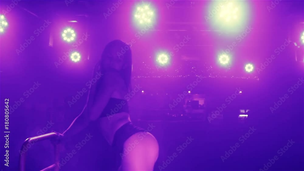 Sexy girl in night club Sexy girl in night club