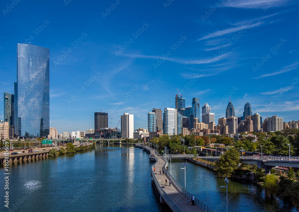 Fototapeta premium View of Philadelphia downtown