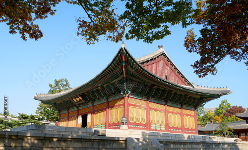 Deoksugung Palace. Seoul South Korea. Deoksugung Palace which is one of beautiful palace in South Korea © nunawwoofy