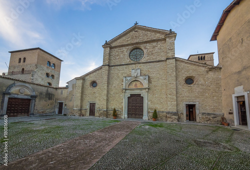 Farfa (Rieti, Italy) - The Farfa Abbey, famous Benedictine Catholic monastery in Rieti province, central Italy