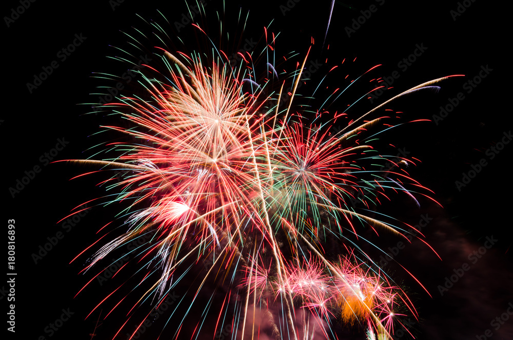 Fireworks big background