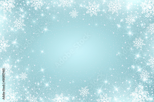 Snow frost Effect . Abstrac...