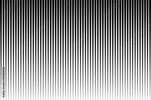 Black and white simple pattern. Light effect. Gradient background with line . Halftone design .