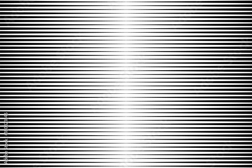 Black and white simple pattern. Light effect. Gradient background with line . Halftone design .