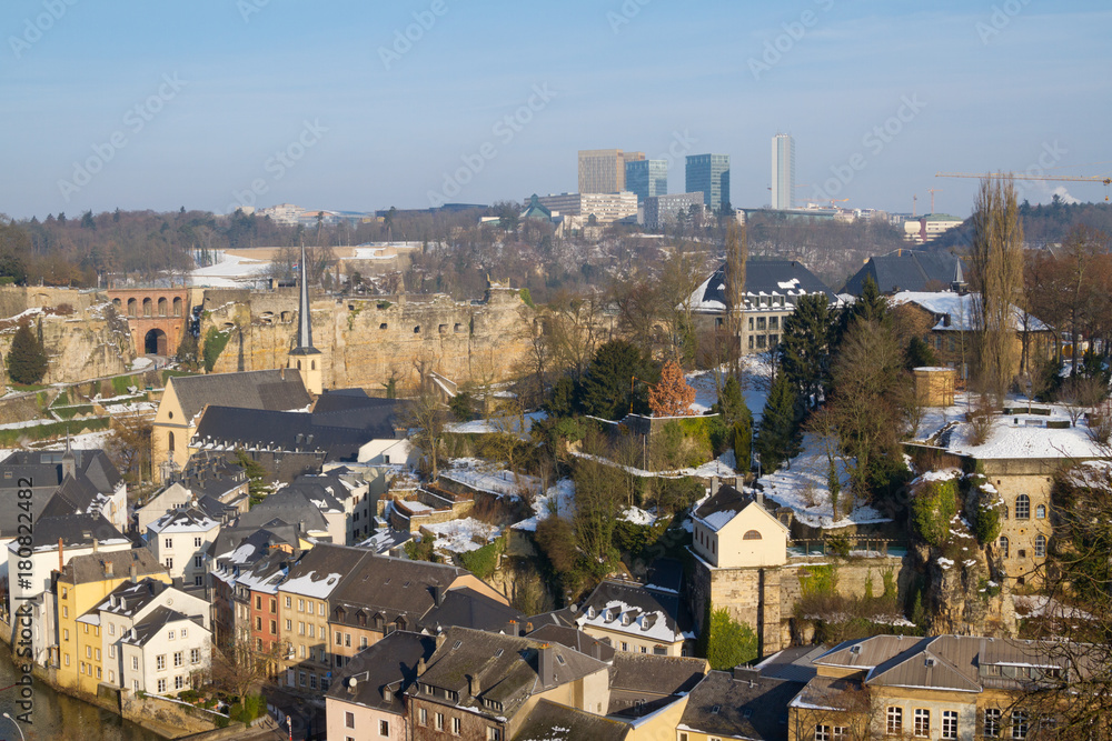 Obraz premium Luxembourg in Winter