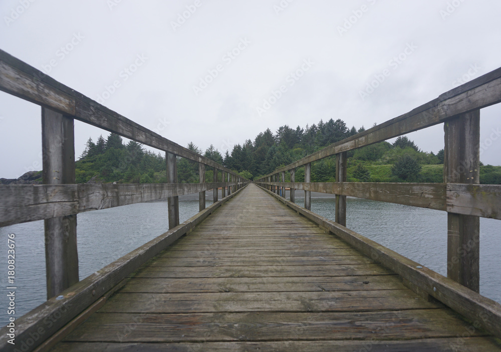 Bridge Illusion - Friendly Cove, BC