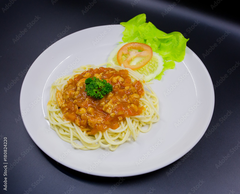 Spaghetti in Plate Spaghetti in Plate