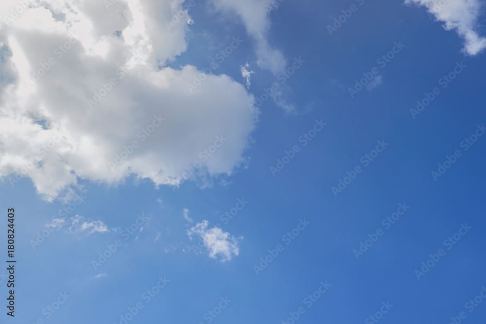 blue sky with clouds background. blue sky with clouds background.