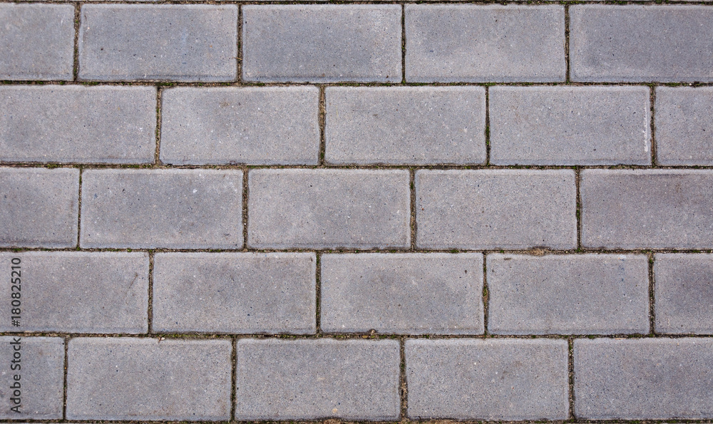 The texture of paving slabs