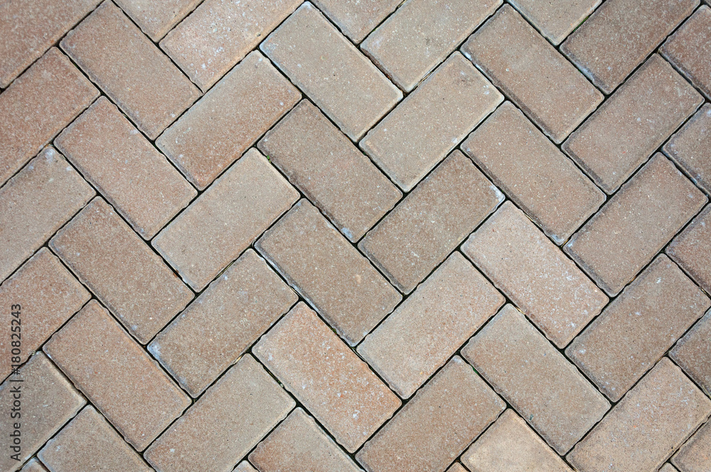 The texture of paving slabs