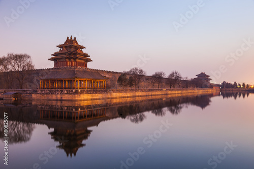Wall and Moat  Forbidden City  Beijing