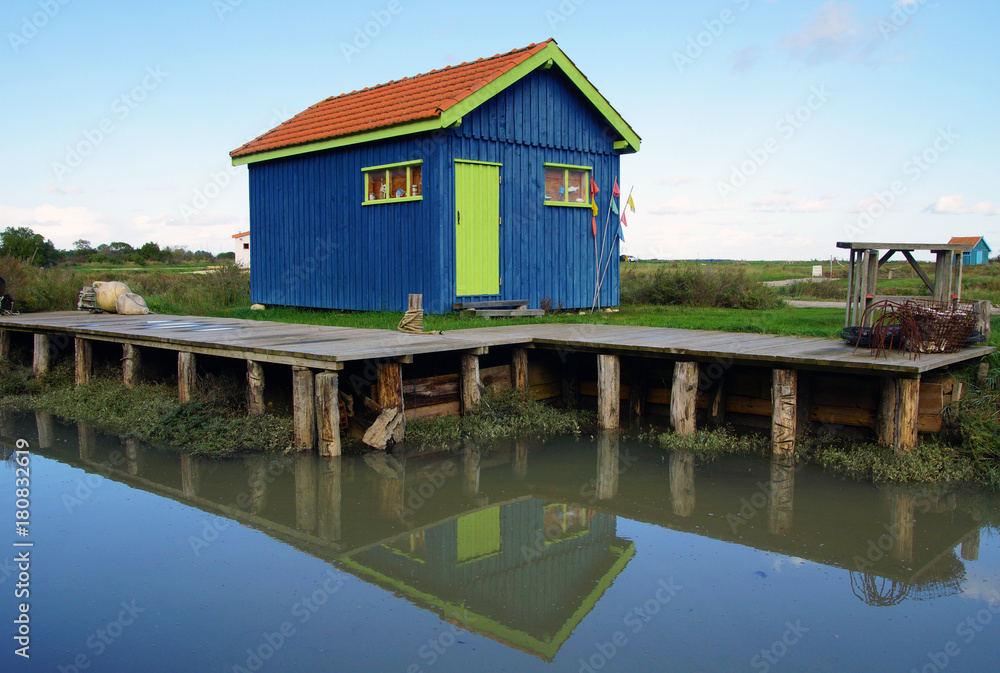Obraz premium cabane de pêcheur