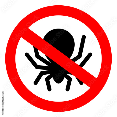 No bugs vector sign