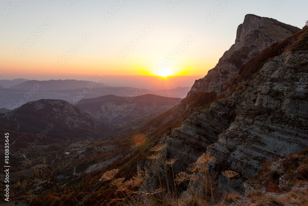 Fototapeta premium Crepuscule 3 Becs