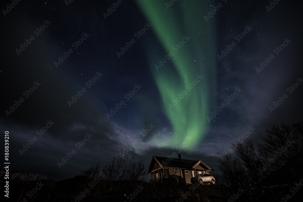 Aurora on Lofoten, Norway