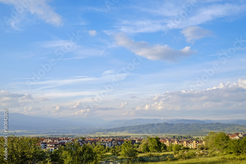Mountain panorama in Bansko, Bulgaria 2