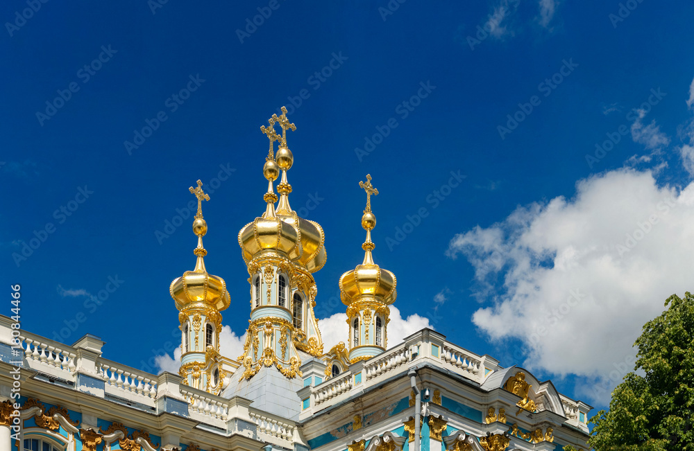 Petersburg, Russia - June 29, 2017: Katherine's Palace in Tsarskoe Selo Pushkin.