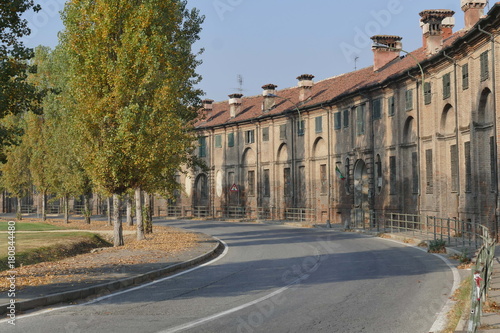 Torino - viale alberato intorno alla Palazzina di caccia di Supinigi