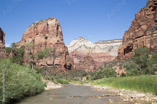 Mountains and river | Zion national park