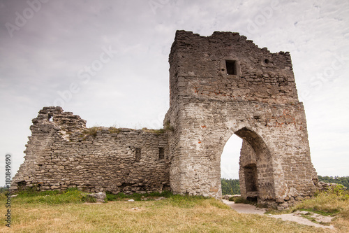 Ancient castle ruins (XII century), Kremenets, Ternopil region, Ukraine