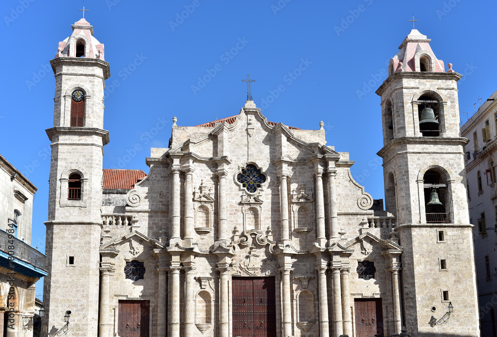 Havana Cathedral, Cathedral of The Virgin Mary of the Immaculate Conception, Havana, Cuba